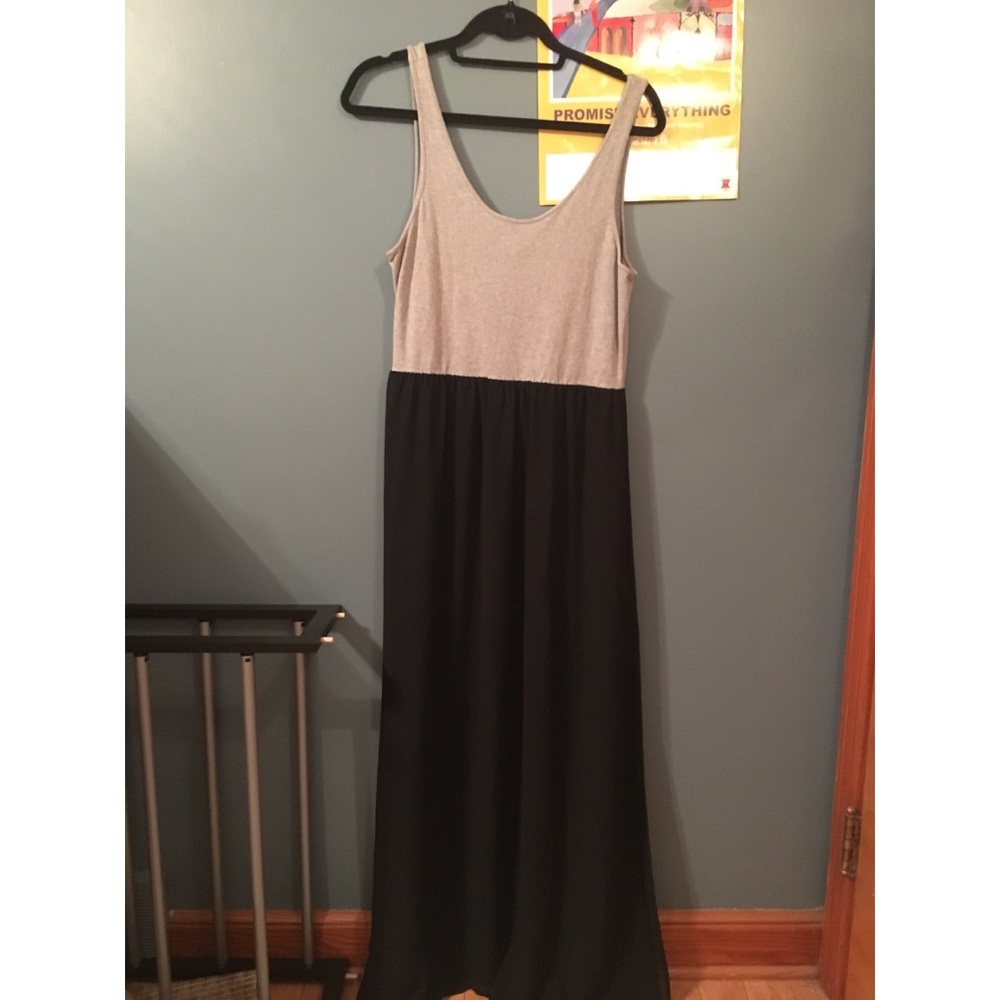 Gray/black Maxi Dress